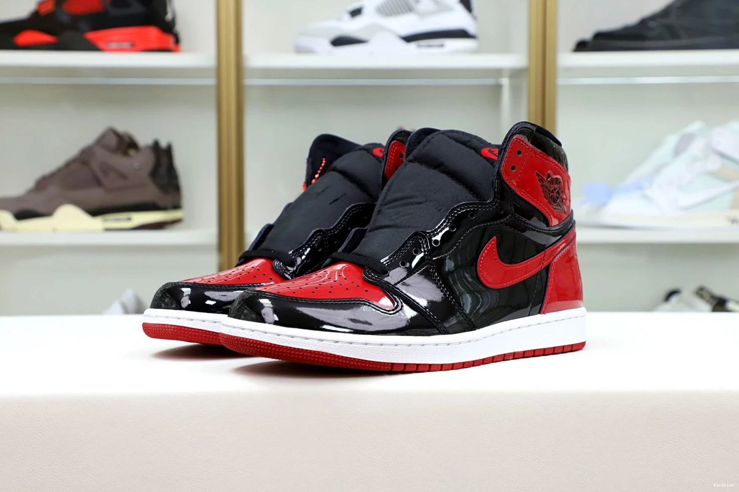 DailyWear OG Kimikick 1 PATENT HIGH 2029 JORDAN AIR BRED 0520